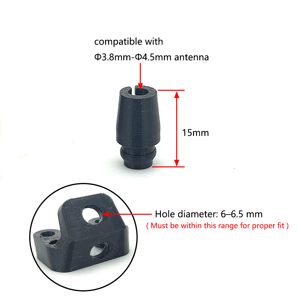 4pcs 3D Printing TPU for UFL/M - Foxeer Reaper Extreme 2.5W Vtx review and price