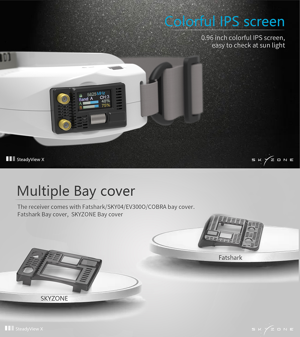 SKYZONE Steadyview X 5/5.8G Re - Skyzone Steadyview X Receiver Module review and price