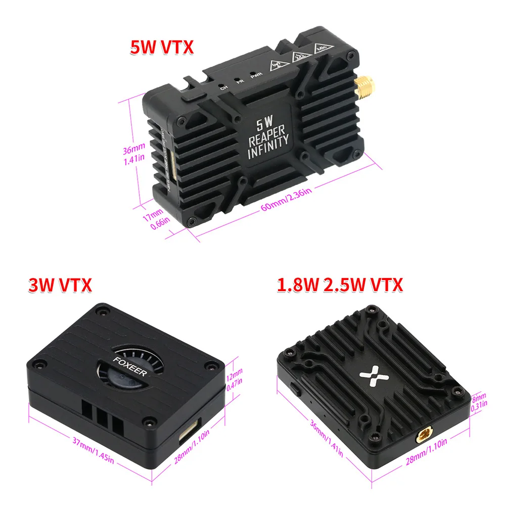 Foxeer Reaper Extreme V2 5.8G  - Foxeer Reaper Extreme 2.5W Vtx review and price